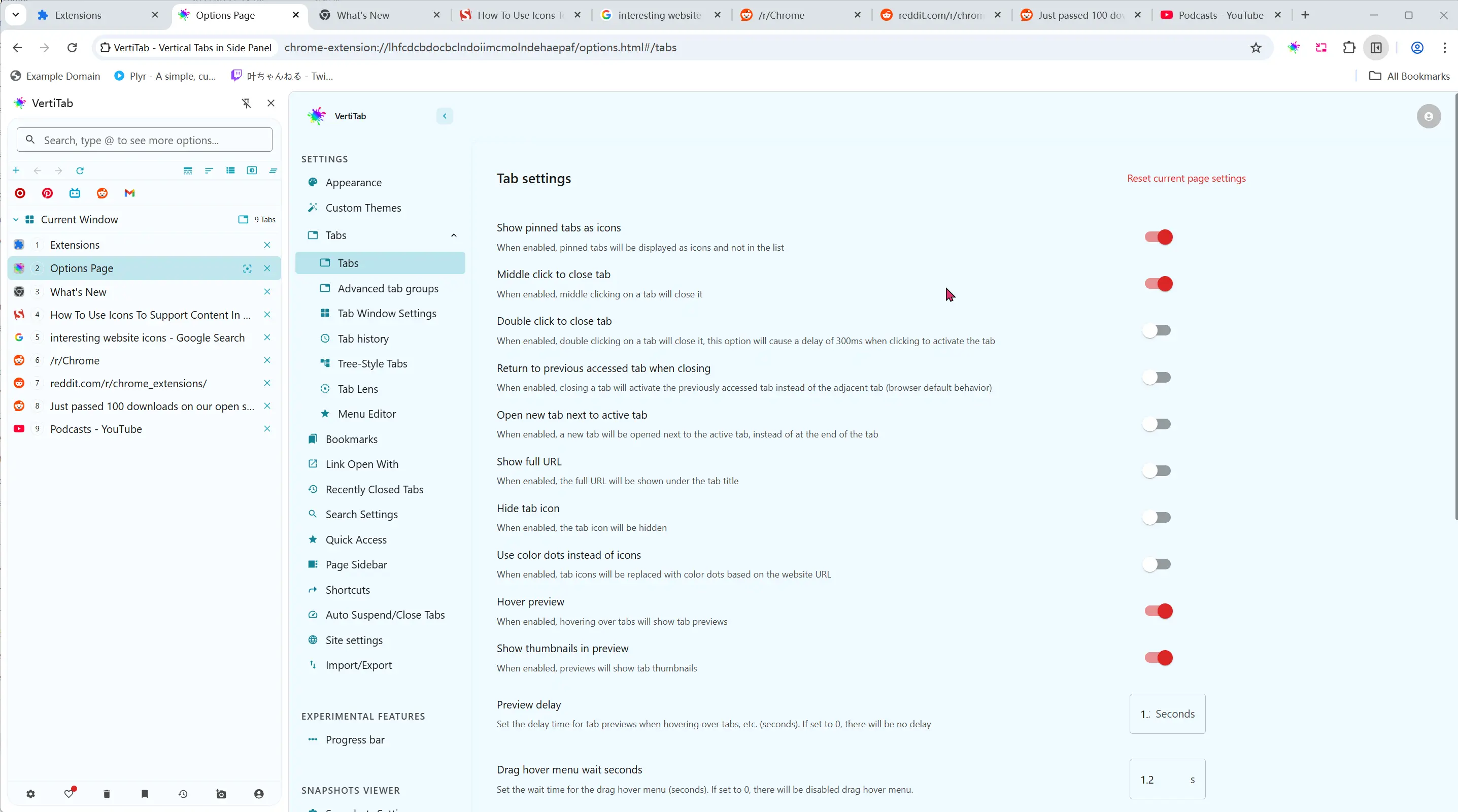 Open new tab next to active tab